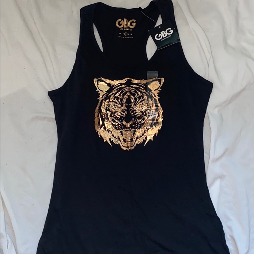 Black Guess Tank Top